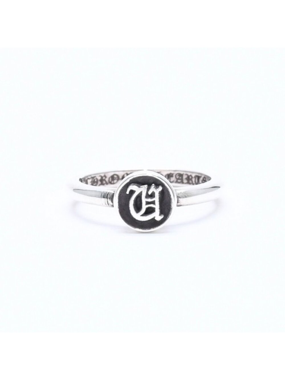 Chrome Hearts Bubblegum Ring Initial U